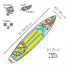 Надувная SUP доска ZAP 12 SURF Надувная SUP доска ZAP 12 SURF